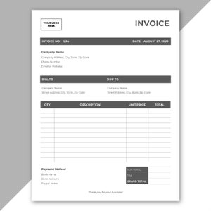 Modello ordine fornitore Modello di Microsoft Word - Etsy Italia