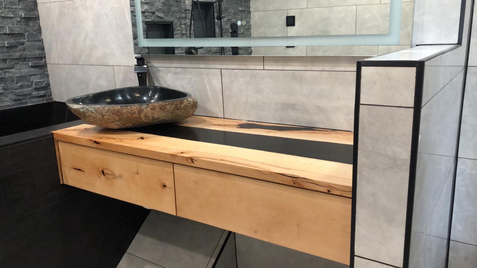 Epoxy Vanity Top Resin Vanity Top Black Resin Vanity Top Etsy