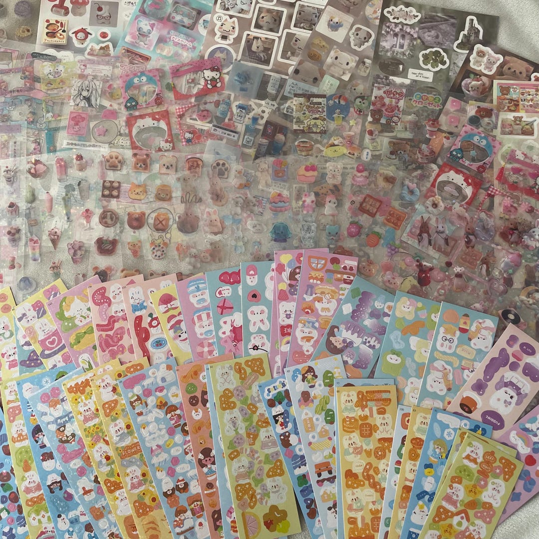 Random Sticker Sets - Etsy