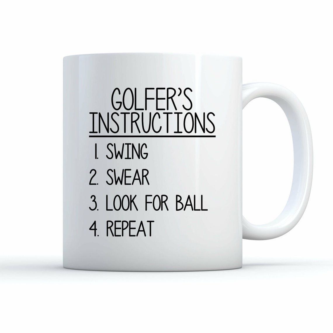 Golf Mug Golf Gift Golf Coffee Mug Golfer Gift Golf Gift Ideas Etsy