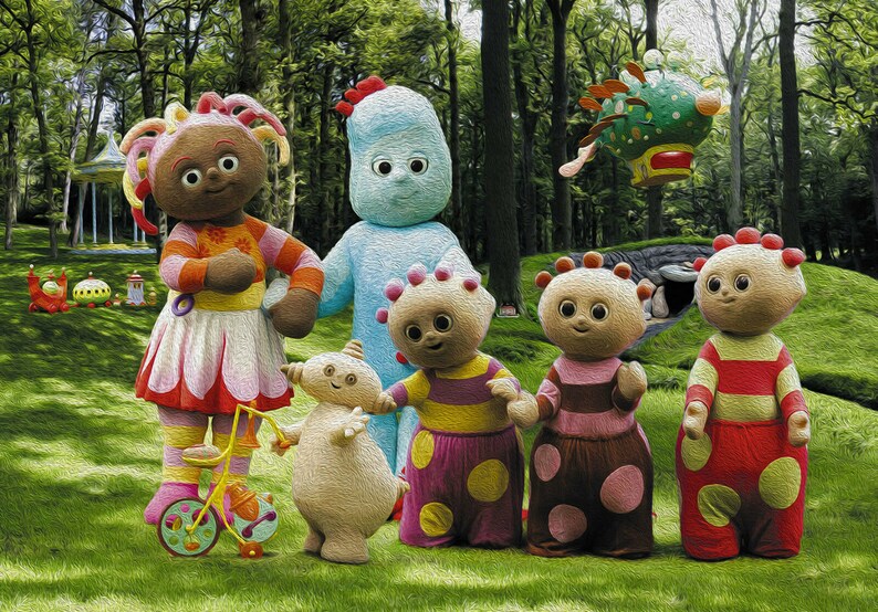 Im Nachtgarten Iggle Piggle Giant Poster | Etsy