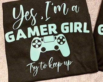 Gamer Girl Clothing Etsy - egirl shirt egirl template roblox girl