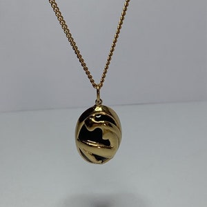 Selten! Prächtiges Musenmedaillon aus Onyx und Goldplatte Charles Jourdan