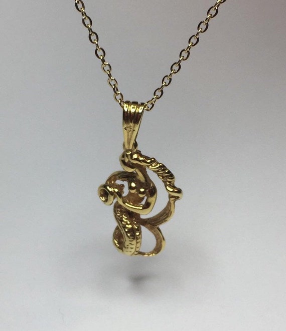 Pendentif Camé En Plaqué Or - Magnifique Et Vintage - Occasion