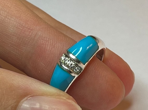 ANCIENNE BAGUE EN ARGENT MASSIF 925
