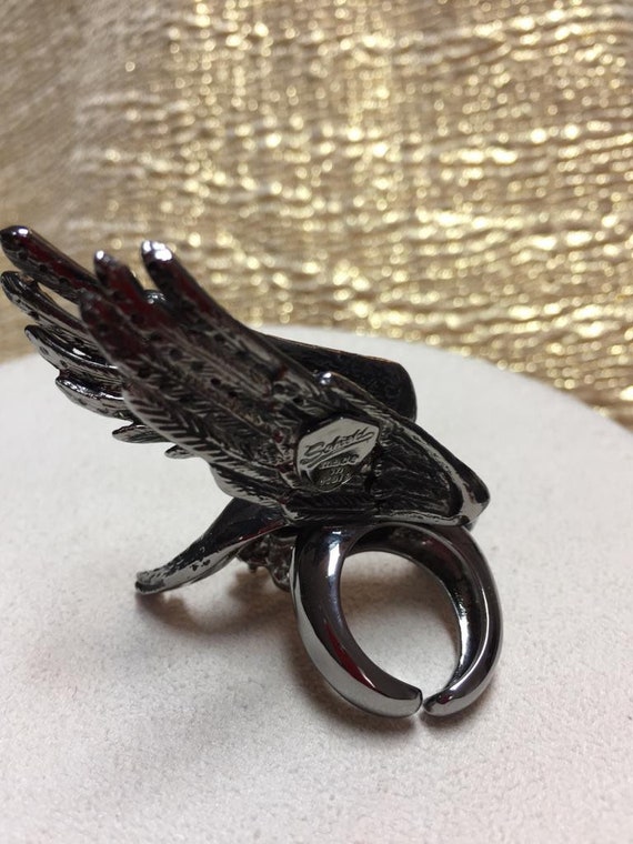 Amazing bronze eagle ring - image 6