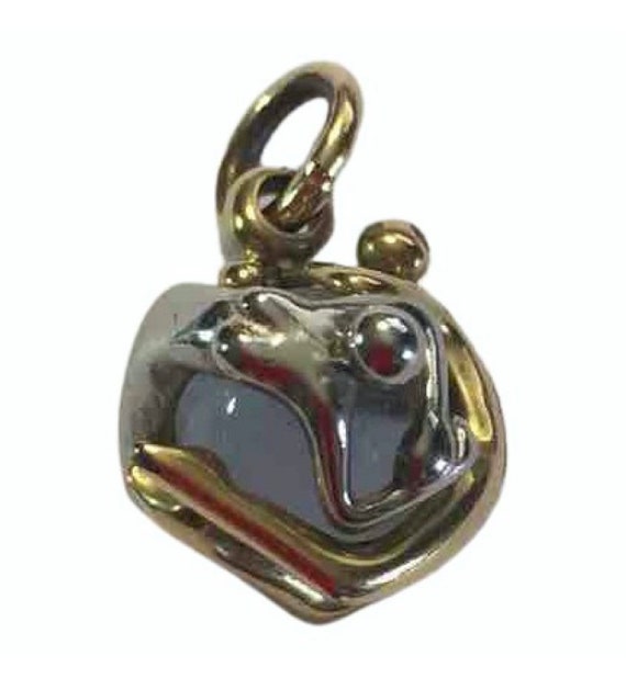 Charles Jourdan two-tone pendant