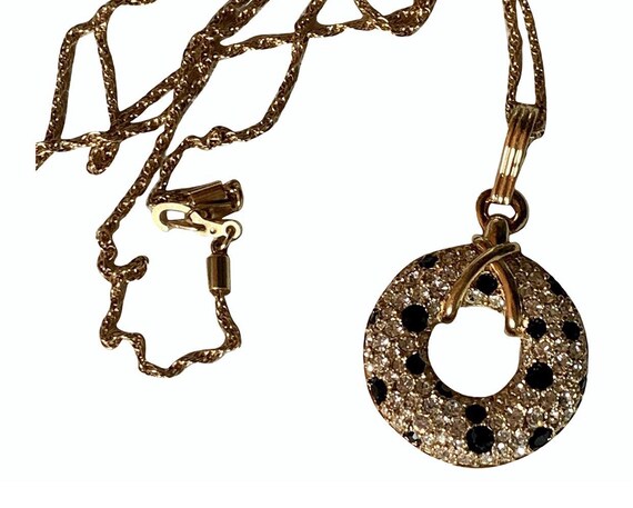 Long Swarovski necklace