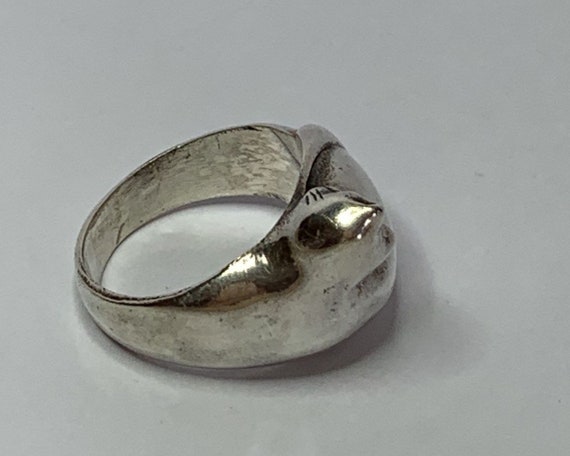 Bague Chat Argent massif 925 et Rubis Bague Chat Argent massif 925 et Rubis