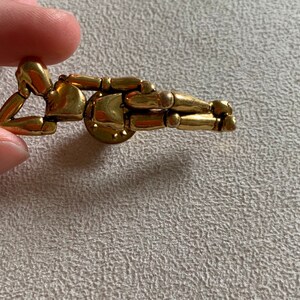 Original golden character pin image 4