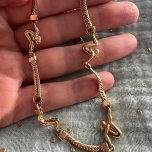 Magnificent 5 muses choker necklace by Charles Jourdan