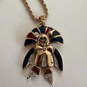 Adorable pendentif mobile petit dieu Sud-américain