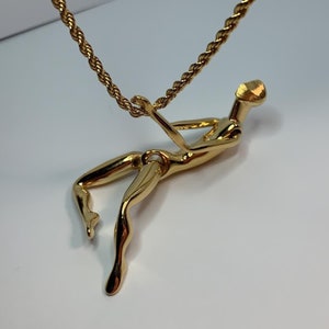 Magnificent pendant &quot;the dancer&quot; Charles Jourdan. Rare!
