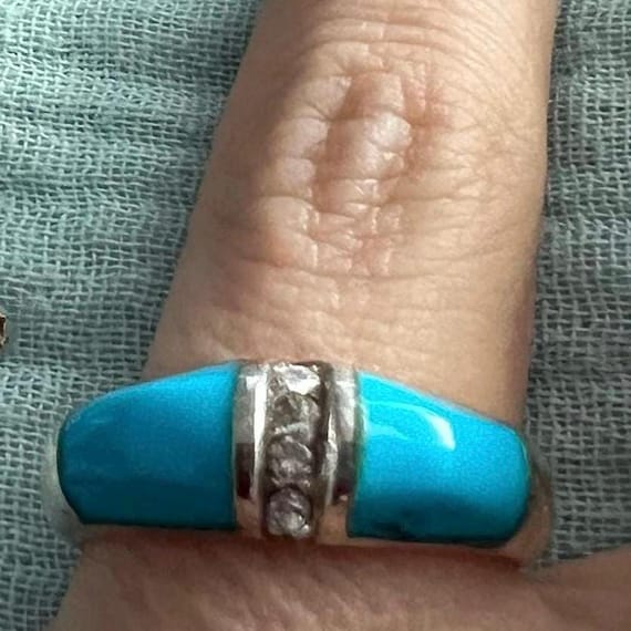 Jolie Bague Vintage En Argent 925 - Anneau Fin Et élégant, Occasion