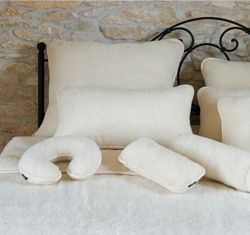 Wolle Kissen Kissen Wolle Merino Home Kissen Wolle Sofa Bed Home Kissen Familien Geschenk