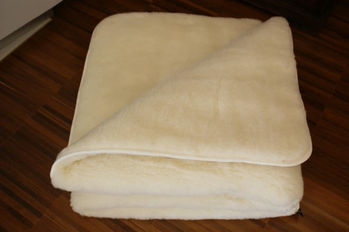 Australian Wool Blanket Premium Wool All Size Bed Double Layer Etsy