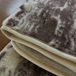 Couverture en laine, plusieurs couleurs, choix de motifs Jeté chaud double épaisseur Tailles US et EU image 10