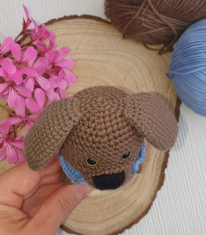 HundRassel für Babys/Rassel Welpen/ Baby Beißspielzeug/ / Etsy