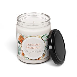 Valentines Day Scented Candle, Romantic Home Decor, Love Candle Gift, Soy Wax Candle, Valentines Day Decor, Love Scented Candle