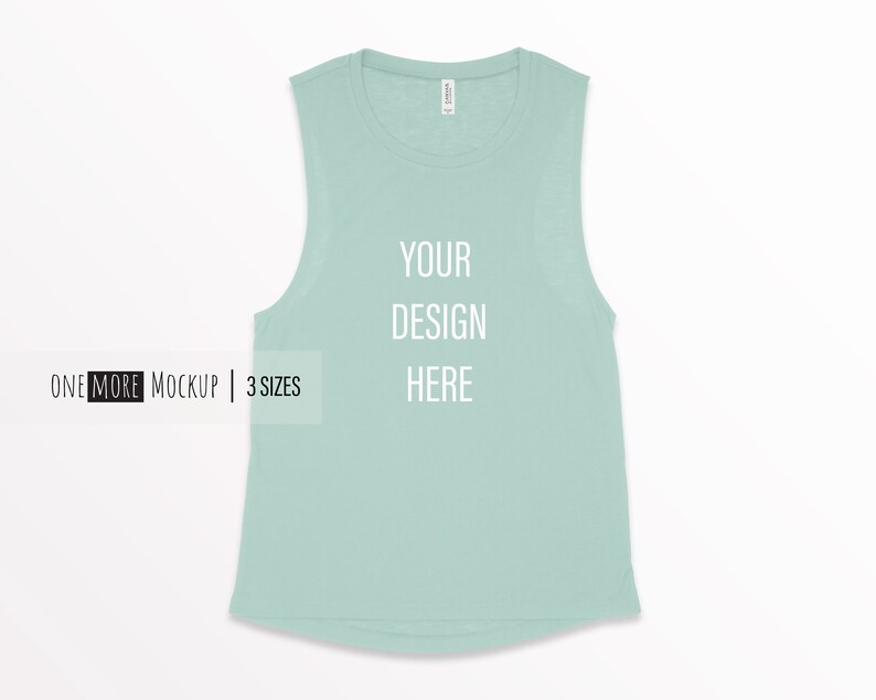 Download Bella Canvas 8803 Mockup Muscle Tank Mockup Tank Top | Etsy