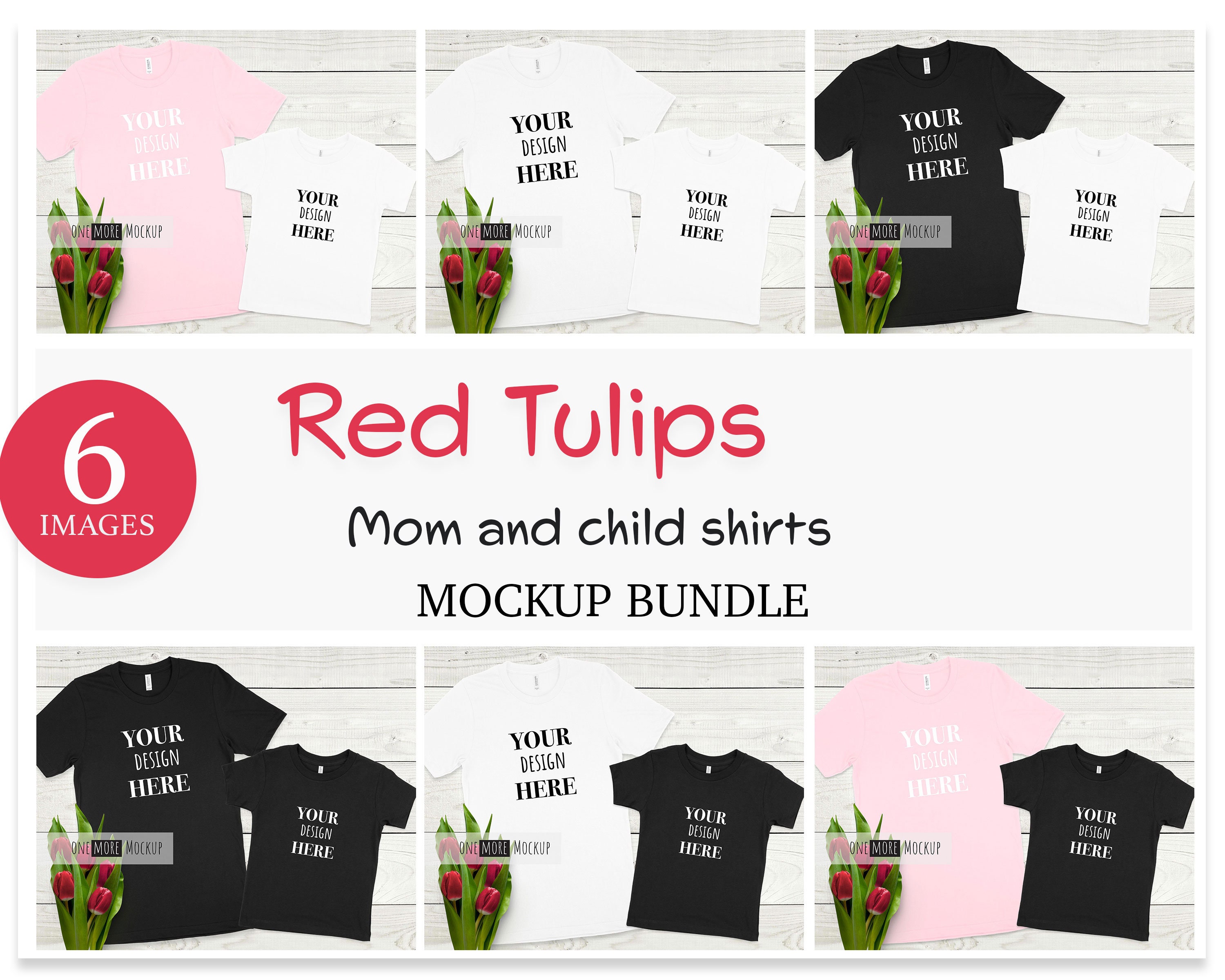 Download Mom and Me Shirts Mockup Bundle Mother Day Mock Up Bundle ...