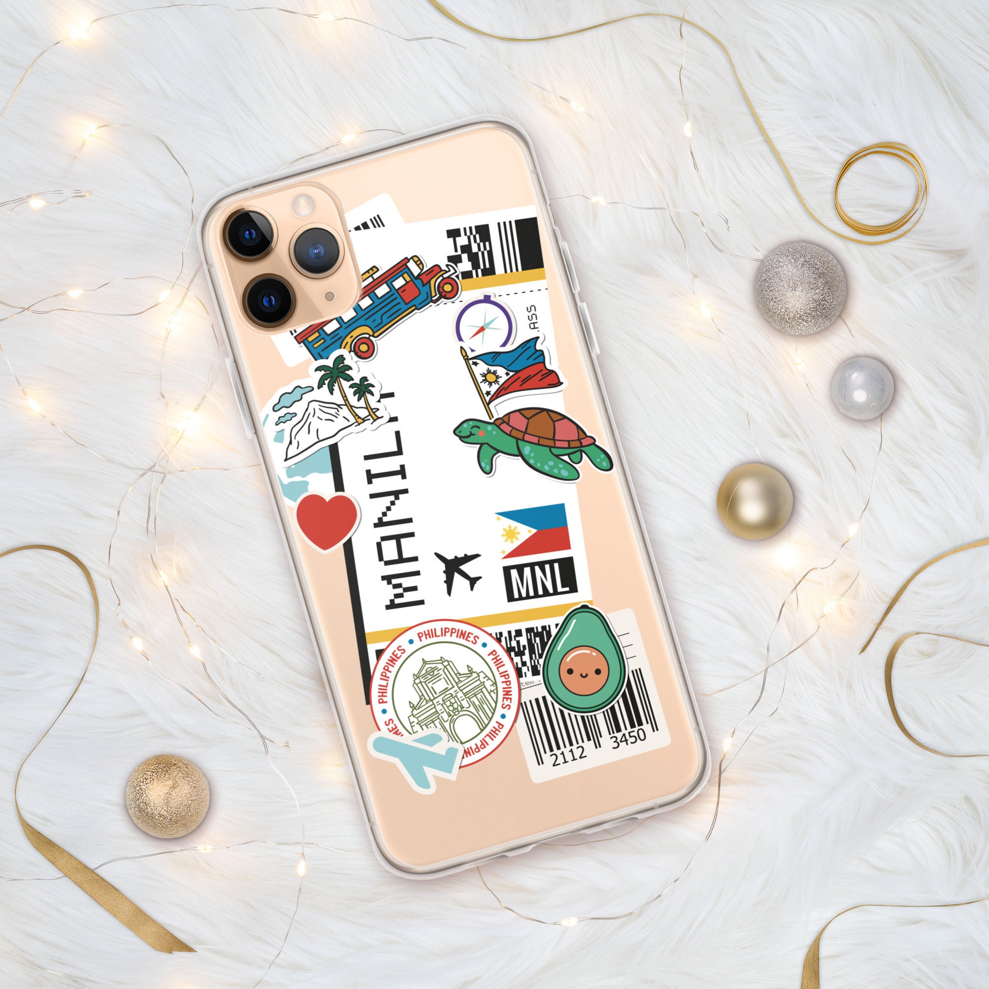 Manila Philippines Filipino Iphone 14 13 12 11 XS Pro Max Case Etsy