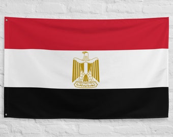 Egypt Egyptian Flag Wall Decor Art Print Banner Gift Ideas