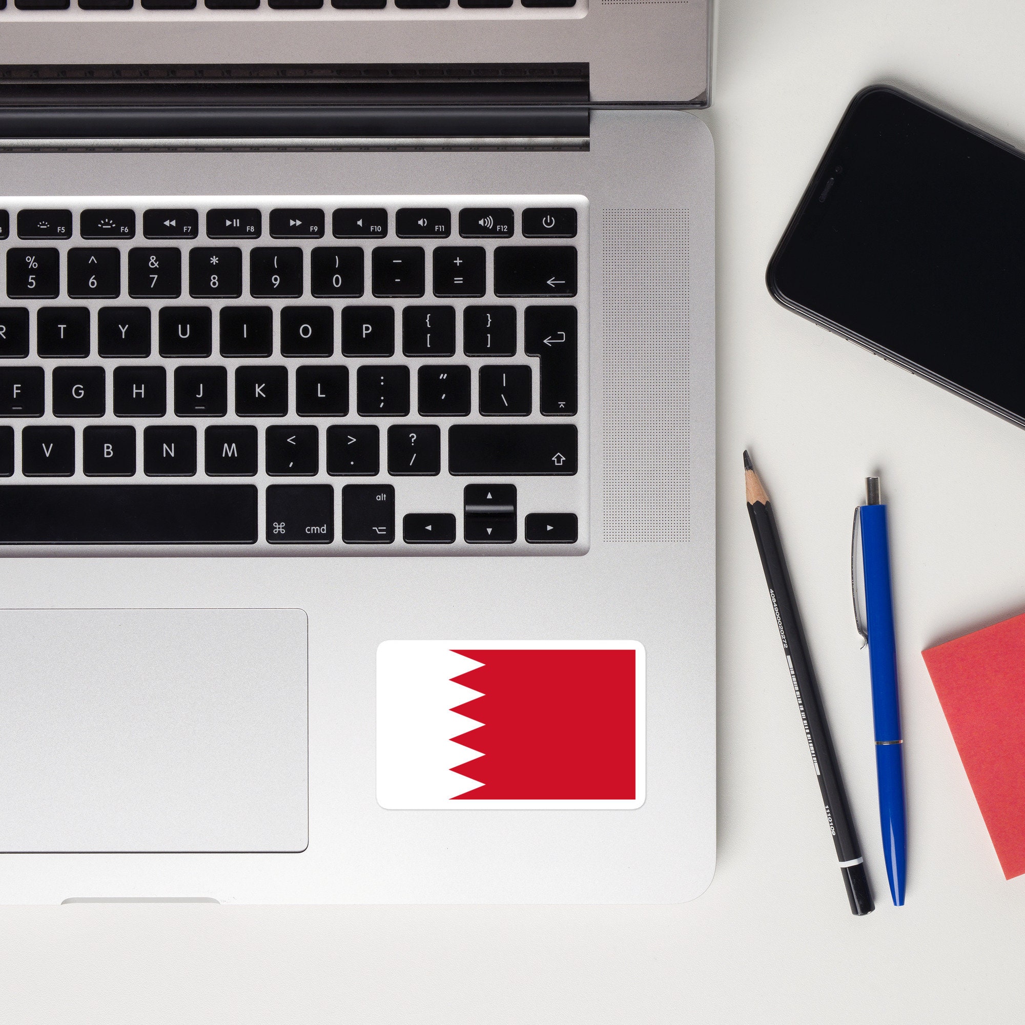 Bahrain Flag Laptop Sticker Decal Stickers Travel Souvenir Gift Idea