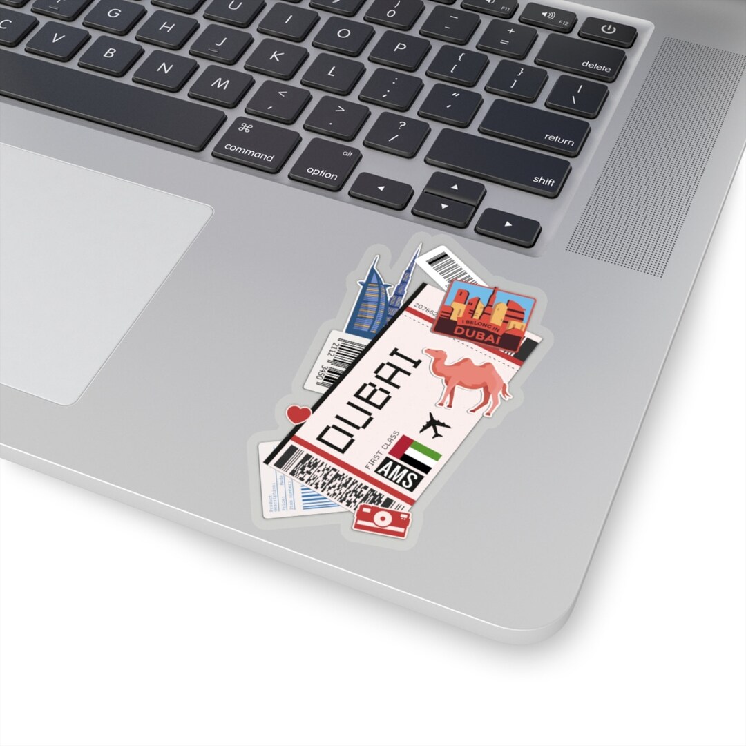 Dubai Sticker Uae Stickers Flag Travel Sticker Laptop Decal Car