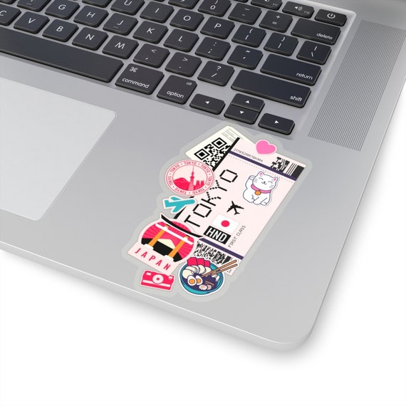 Tokyo Japan Sticker Laptop Decals Custom Stickers Decals & Etsy