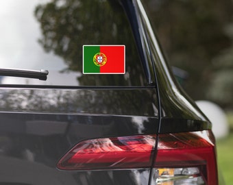 Portugal Portuguese Flag Car Sticker Laptop Decal Stickers Travel Souvenir Gift Idea