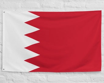 Bahrain Flag Wall Decor Art Print Banner Gift Ideas