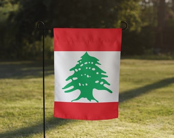 Libanon libanesische Flagge Gartenfahne Banner Party Decor Banner Schilder Geburtstagsbanner Leinwand & Oberflächen