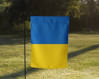 Ukraine Ukrainische Flagge Gartenfahne Banner Party Dekoration Banner Schilder Geburtstagsbanner Leinwand & Oberflächen