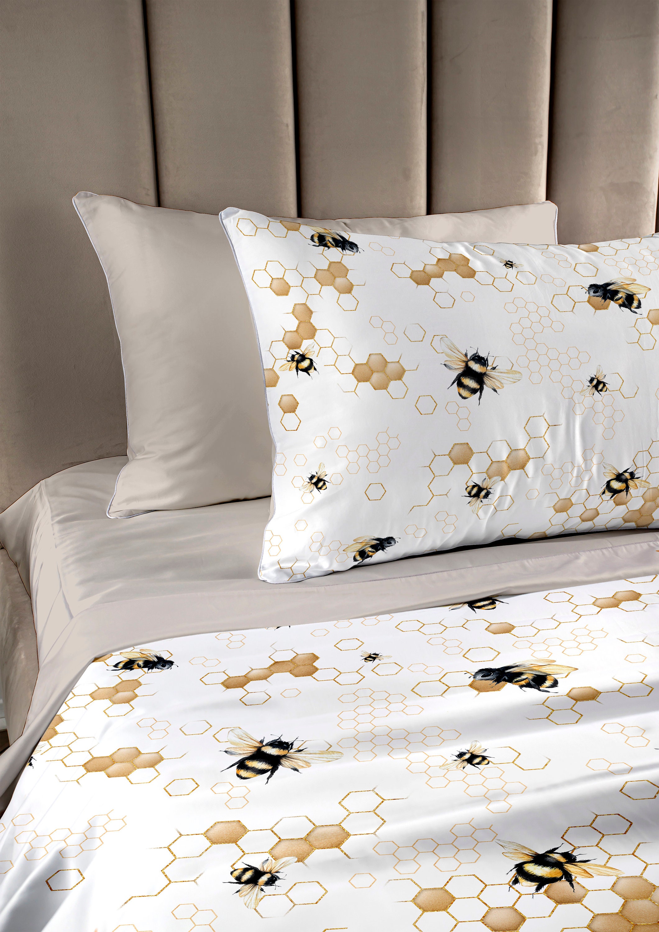 Insect duvet cover set with bee and print with Etsy