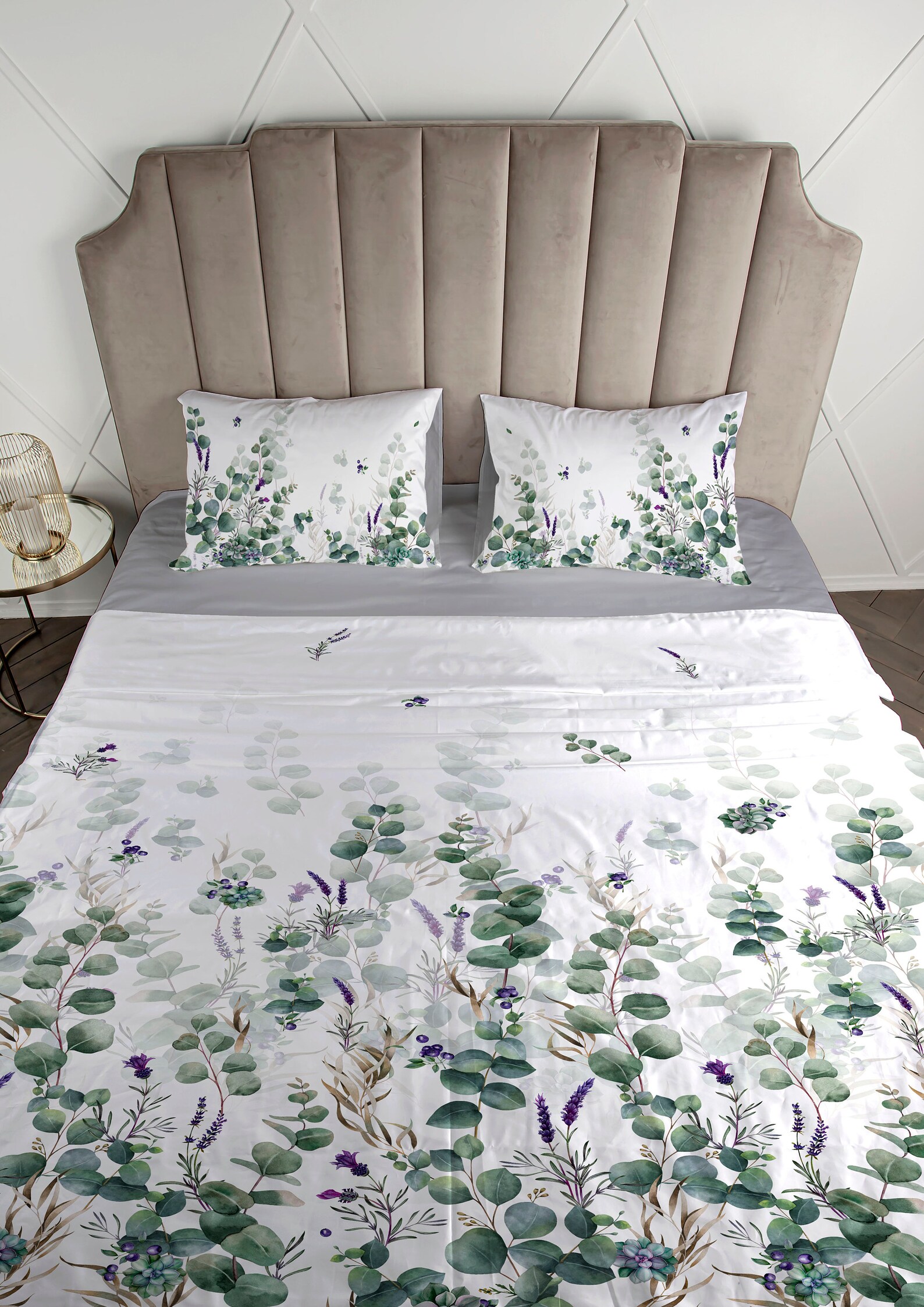 Eucalyptus leaves Print Duvet Cover Set of Egypt cotton with Etsy