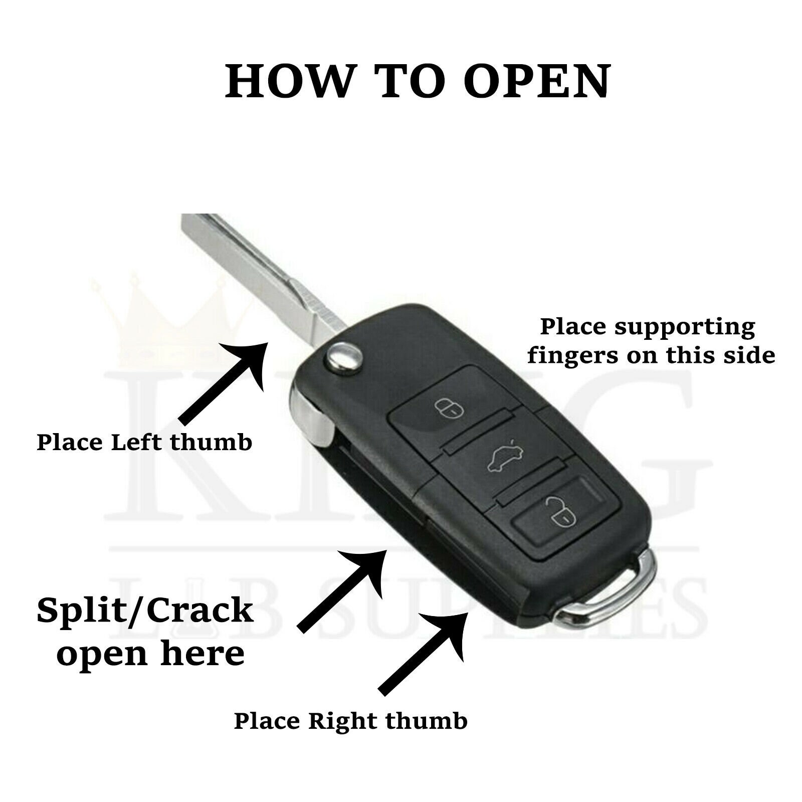 Car Key Fob Stash Secret Hidden Compartment Safe Box Diversion Etsy