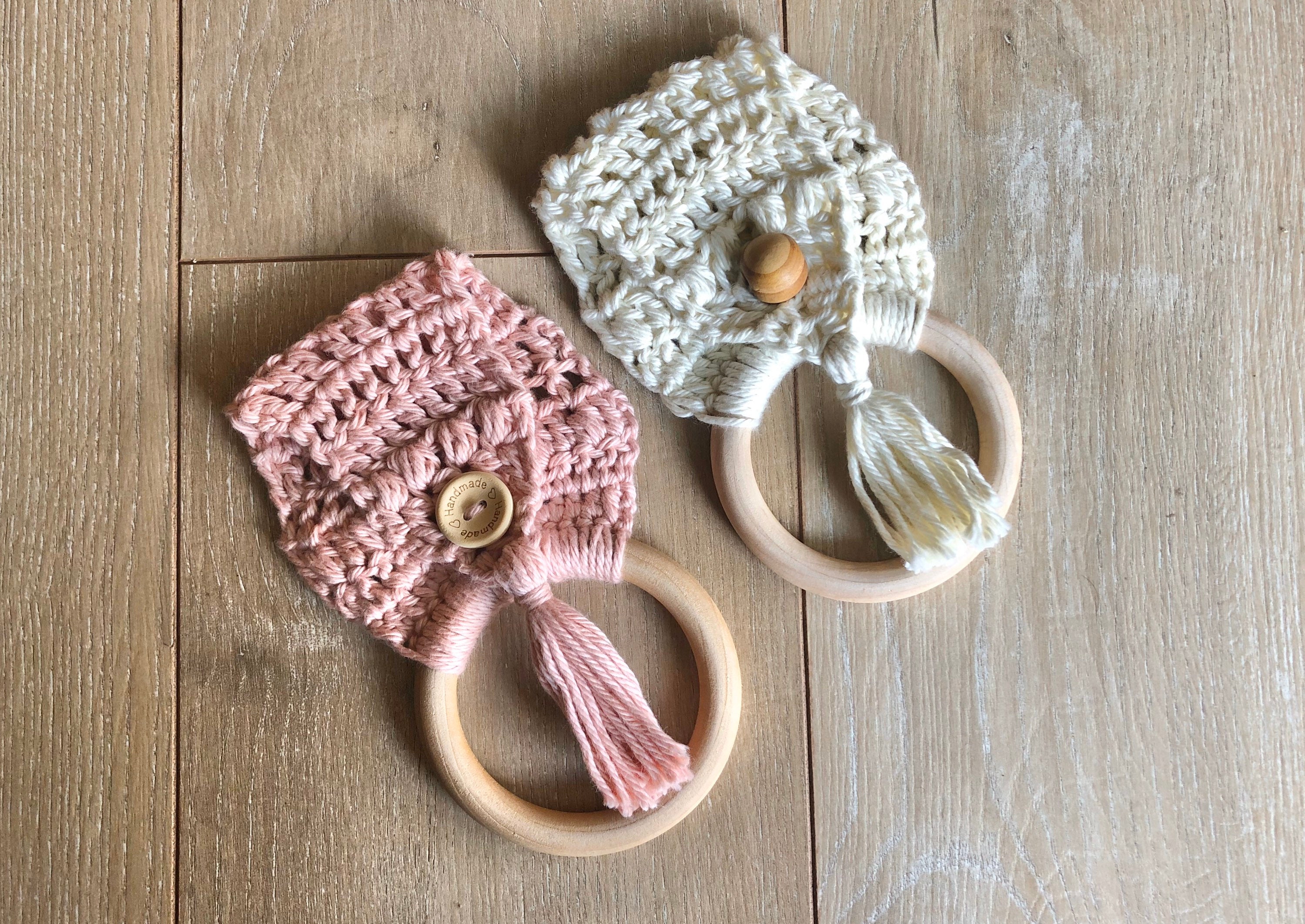 Crochet towel ring boho towel holder home decor stove Etsy