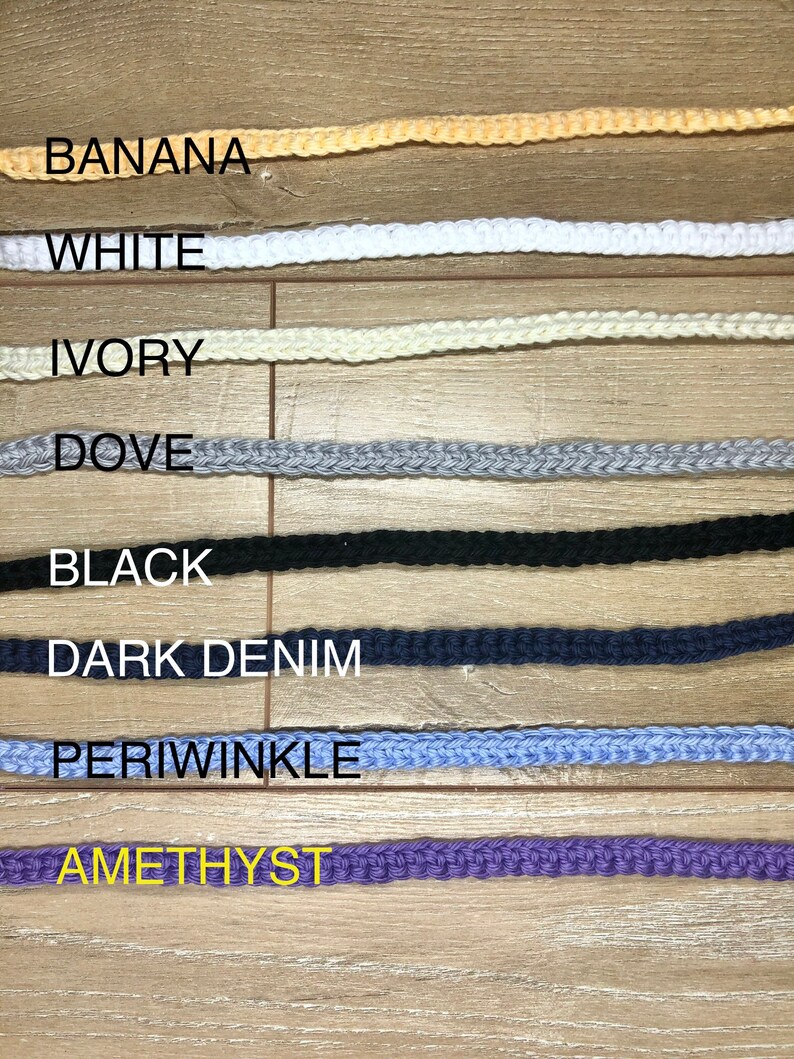 Face Mask Lanyard Crochet Face Mask Holder Cotton Around Etsy