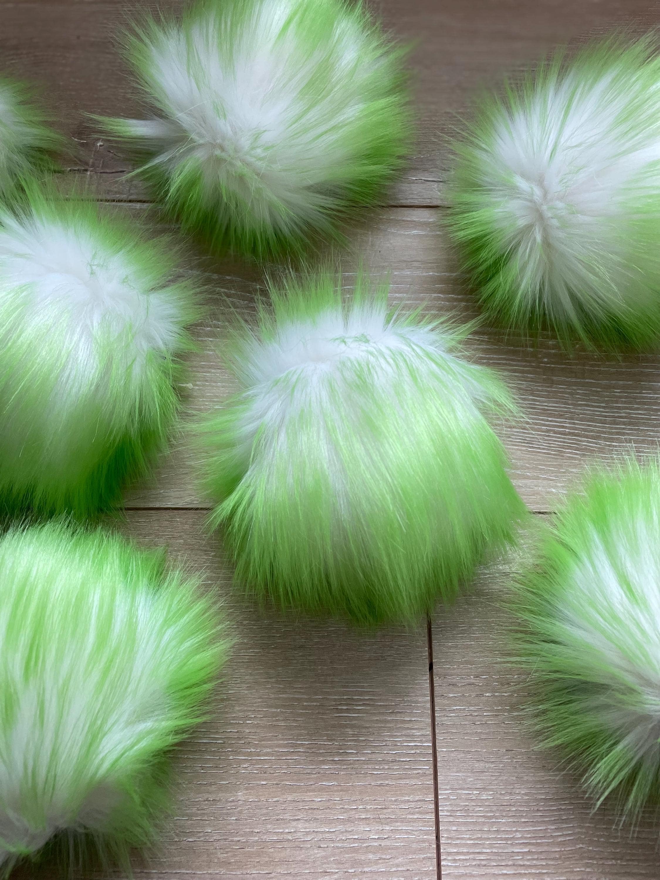 Jeweled Lime Green Hat Set Lime Green Hat – Freeborn Designs main image 2