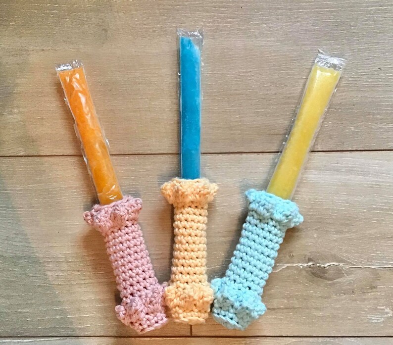 Crochet Popsicle Holder PATTERN Otterpop Freezie Holder - Etsy