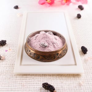 Black Mulberry Flavored Drink Powder with Dried Black Mulberry