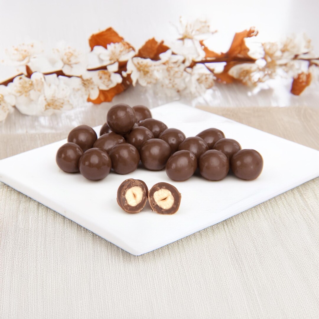 Milk Chocolate Coated Hazelnut Dragee 120 Gr (4.23oz) - Etsy