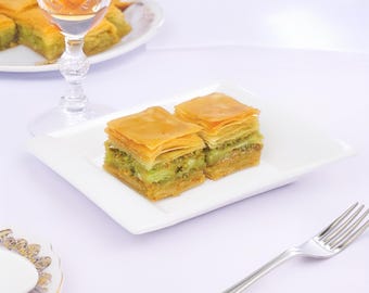 Turkish Gluten Free Baklava - Gluten Free Baklava with Pistachio