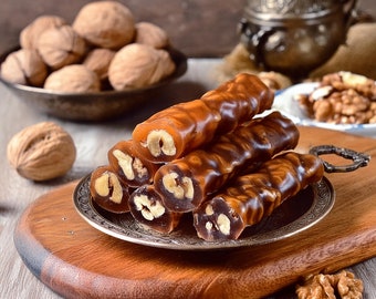 Churchkhela turca con nueces