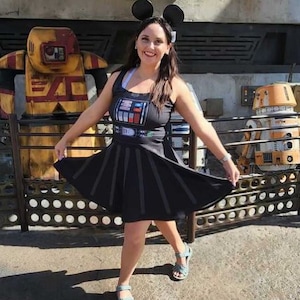 Galactic Villain - Skater Dress