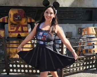 Galactic Villain - Skater Dress