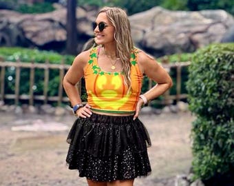 Pumpkin Mouse Crop Top – Spooky Disneybound Halloween Style