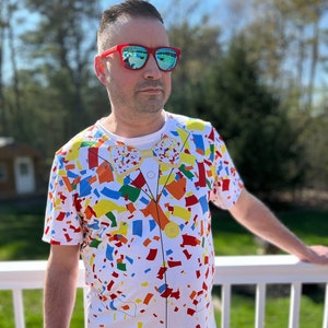 Limited Edition - Magical Celebration Confetti - Men&#39;s MaxDri Athletic T-shirt