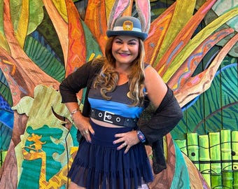Hop-Inspired Bunny Crop Top – Bold  Look for Theme Parks, runDisney, Cruises & Halloween